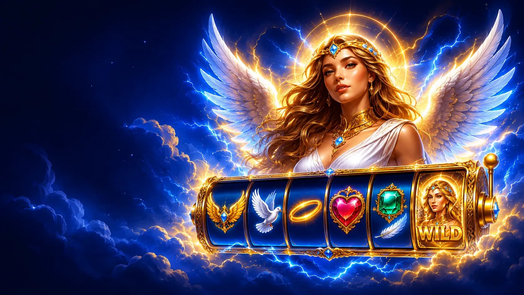 Angels Touch slot hero artwork