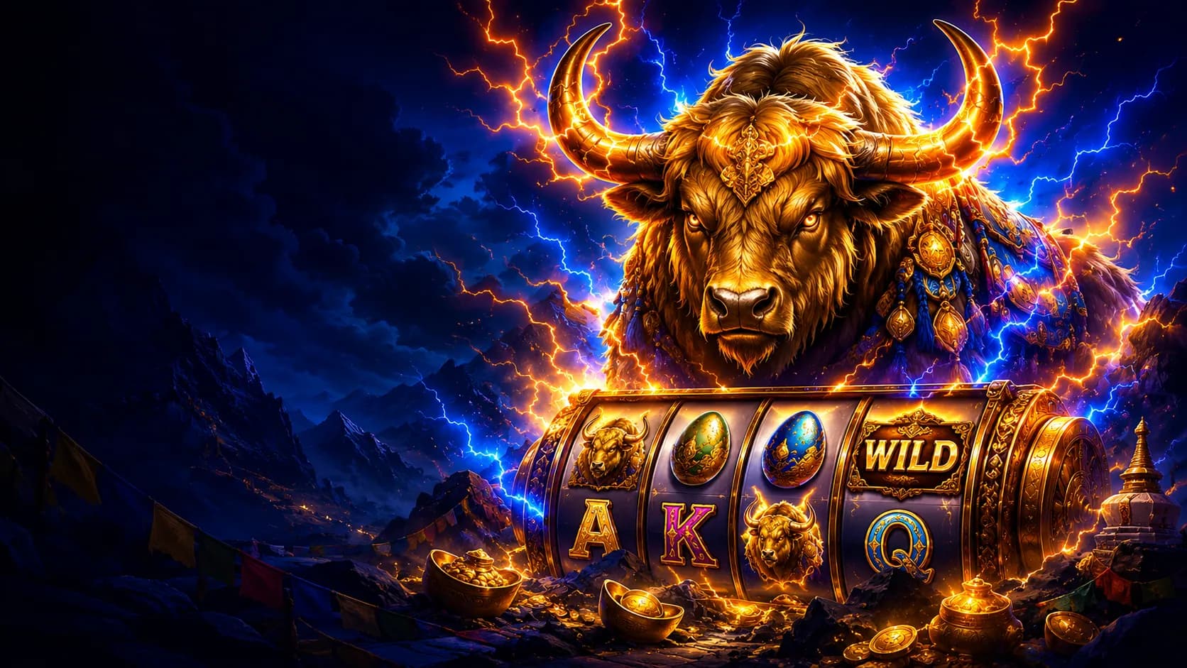 EggLink Golden Yak slot hero artwork