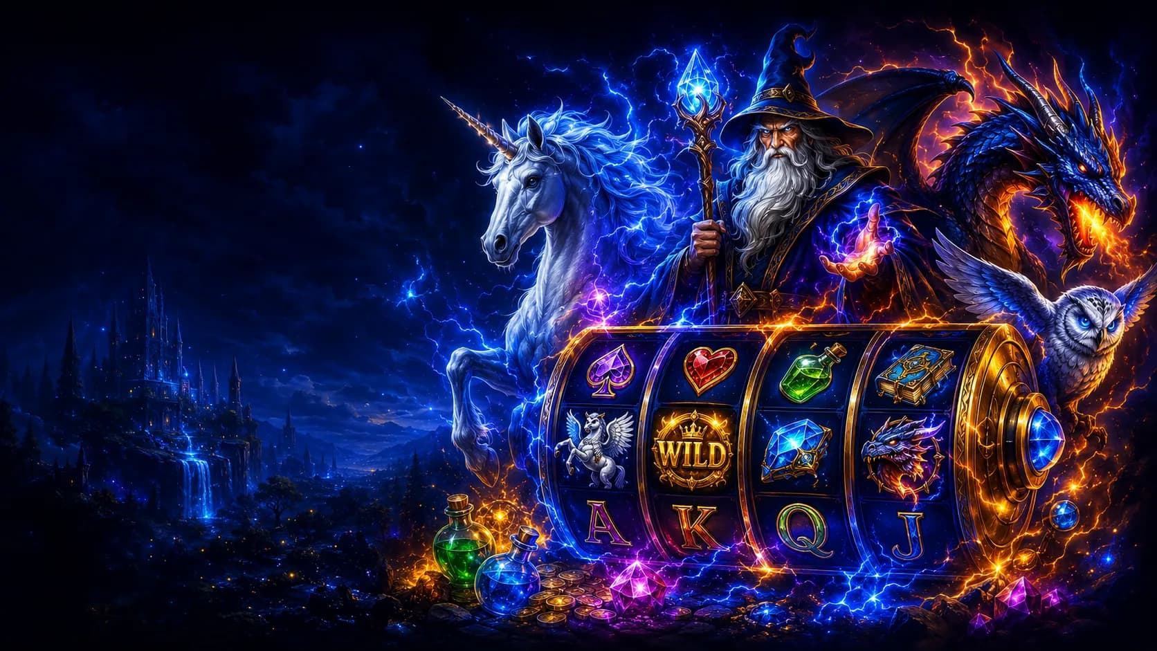 Enchanted Waysfecta slot hero artwork