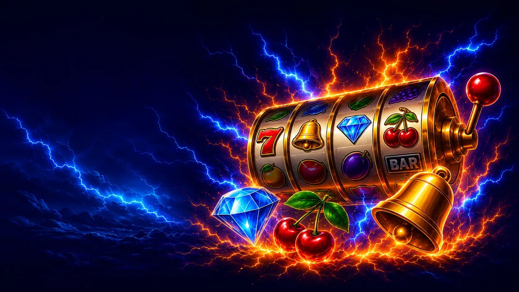 Lightning Blaze slot hero artwork