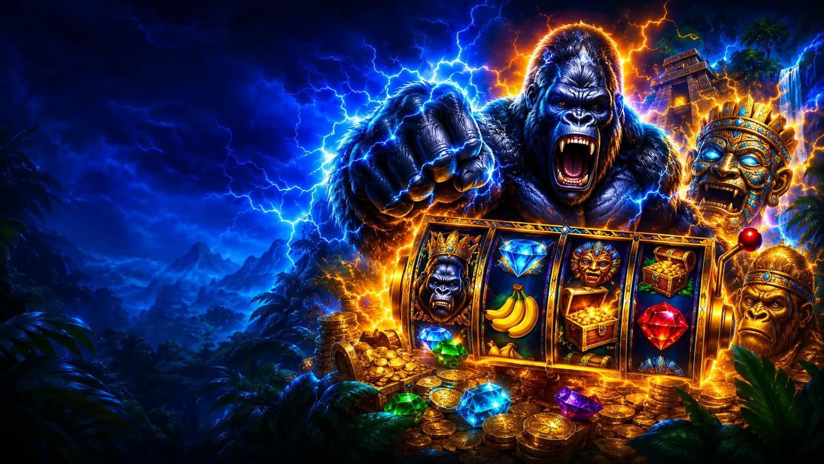 Lightning Gorilla 2 slot hero artwork