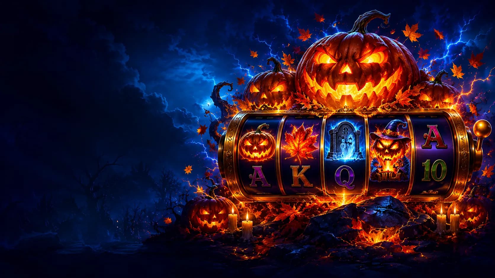 Pumpkins UltraUp slot hero artwork