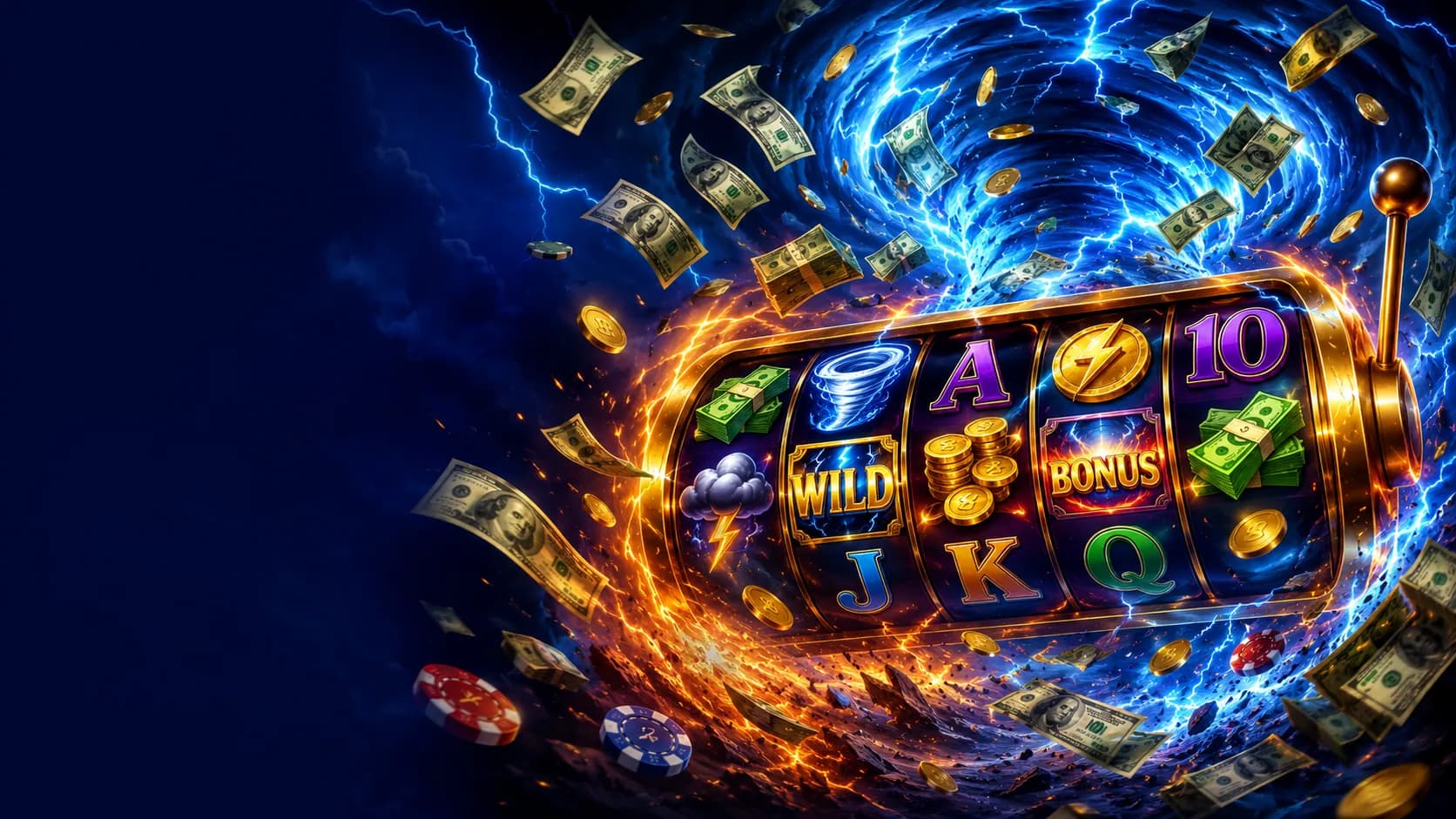 Stellar Cash Blown Away slot hero artwork