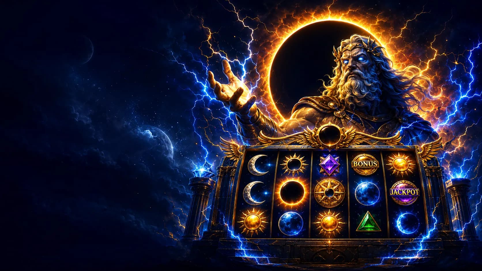Thundering Eclipse slot hero artwork