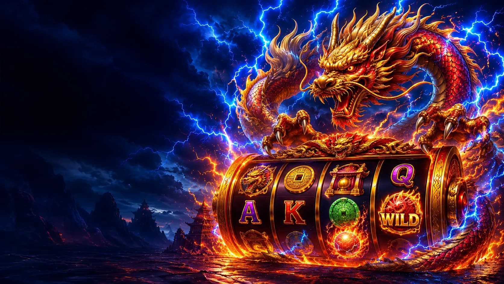 Lightning ShenLong 2 slot hero artwork